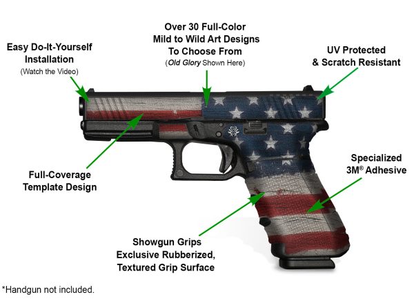 Decal Grip for Walther PPQ - We The People - Image 2