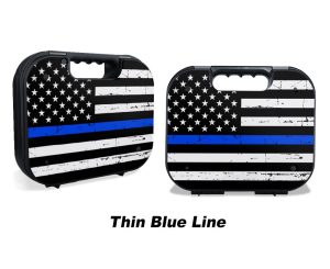 Glock Case Graphics Kit - Thin Blue Line
