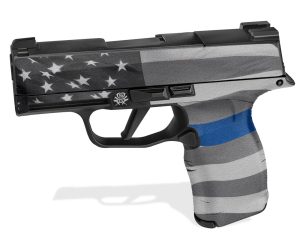 Sig P365X Decal Grip - Thin Blue Line