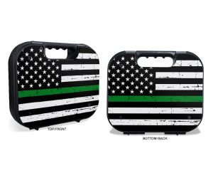 Glock Case Graphics Kit - Thin Green Line