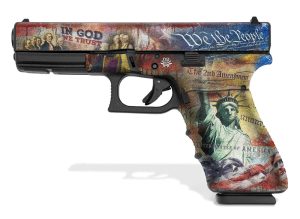 Glock 20 Gen 4 Decal Grip - We The People