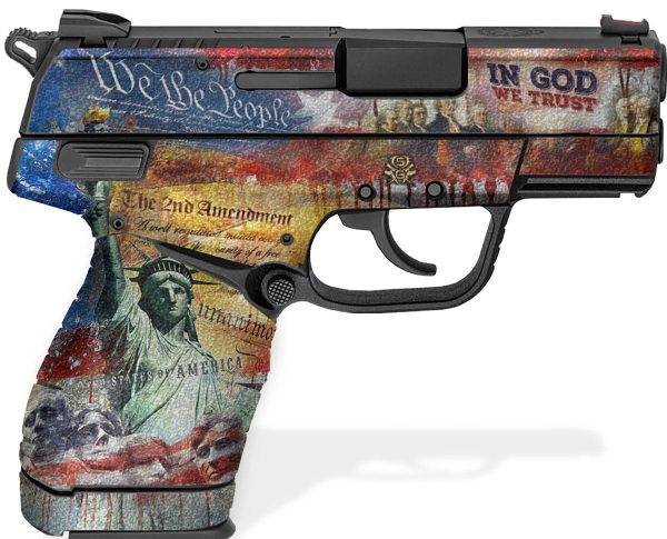 Springfield XD-E Compact 3.3" Decal Grips - We The People