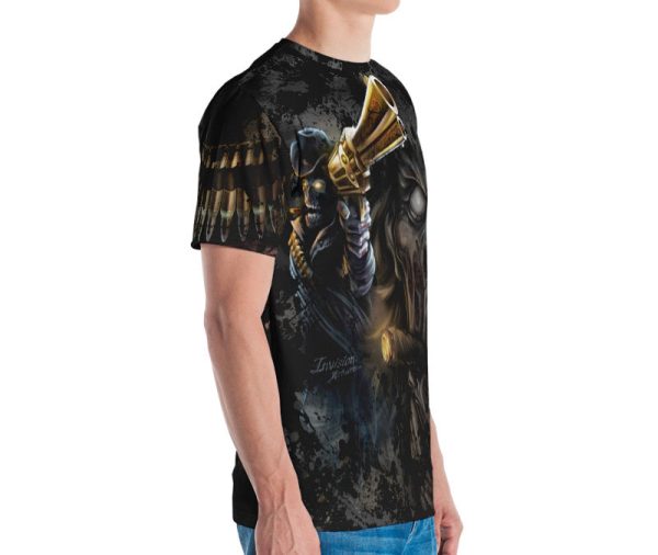 Full-Print, Athletic T-shirt - Zombie Outlaw - Image 4