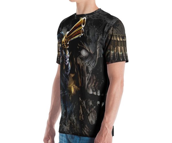 Full-Print, Athletic T-shirt - Zombie Outlaw - Image 3