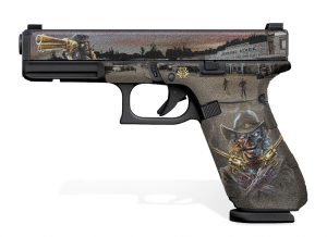Glock 17 Gen 5 Decal Grip - Zombie Outlaw