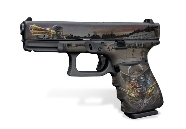 Glock 19 Gen 3 Decal Grip - Zombie Outlaw - Image 2