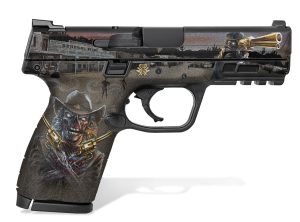 Decal Grips for S&W M&P M2.0 Compact 4" 9mm/.40 - Zombie Outlaw