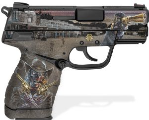 Springfield XD-E Compact 3.3" Decal Grips - Zombie Outlaw