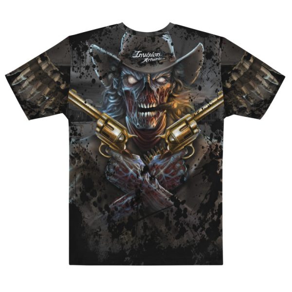Full-Print, Athletic T-shirt - Zombie Outlaw - Image 6