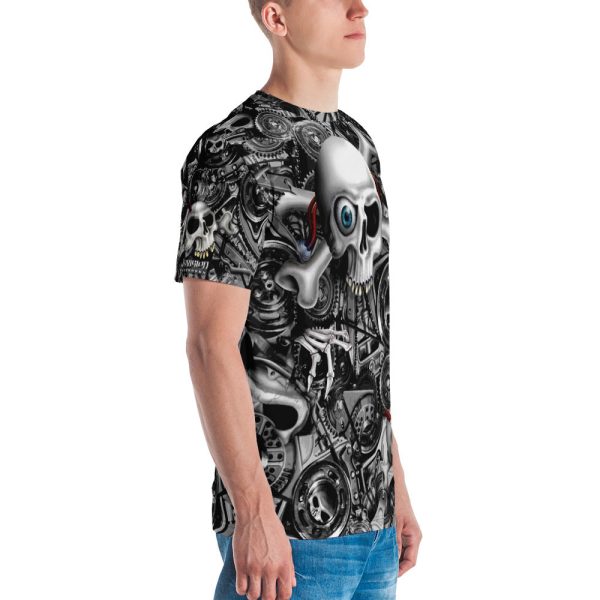 Full-Print, Athletic T-shirt - Head Creeps - Image 3