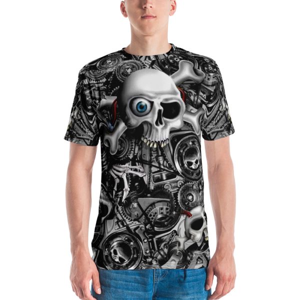 Full-Print, Athletic T-shirt - Head Creeps