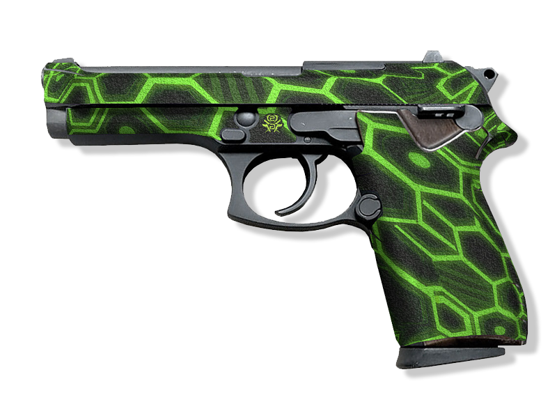 Taurus PT 92-C Compact Decal Grip – Space Hex